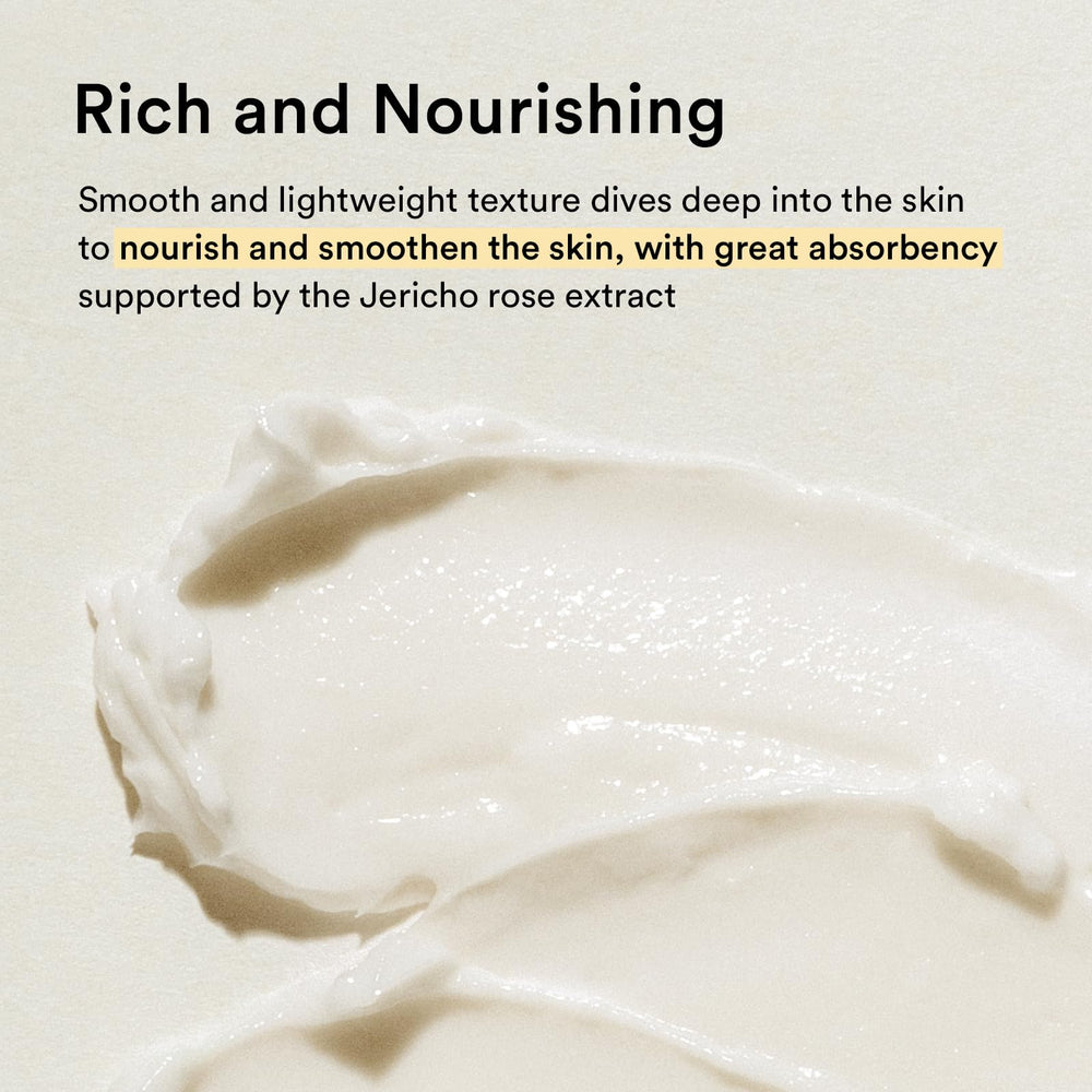 Abib Jericho Rose Cream on bathroom shelf signaling daily moisturization