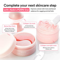 Abib Pink Me Up PDRN retinal eye patches image for under-eye care