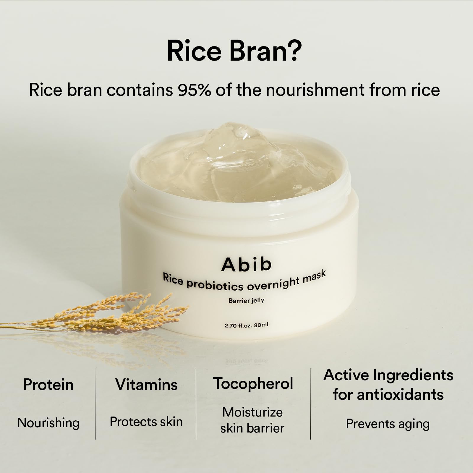 Abib minimalist packaging emphasizes fragrance-free formula for sensitive skin