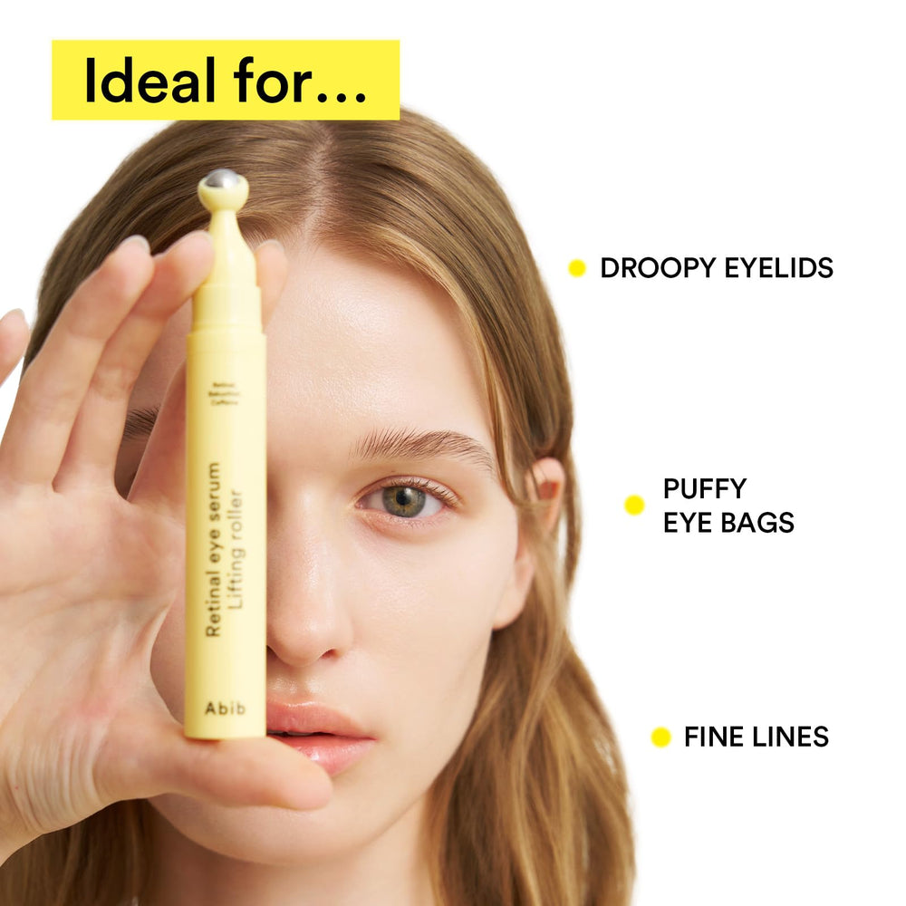 Abib Retinal Eye Serum formato compacto para rutina diaria de ojos.