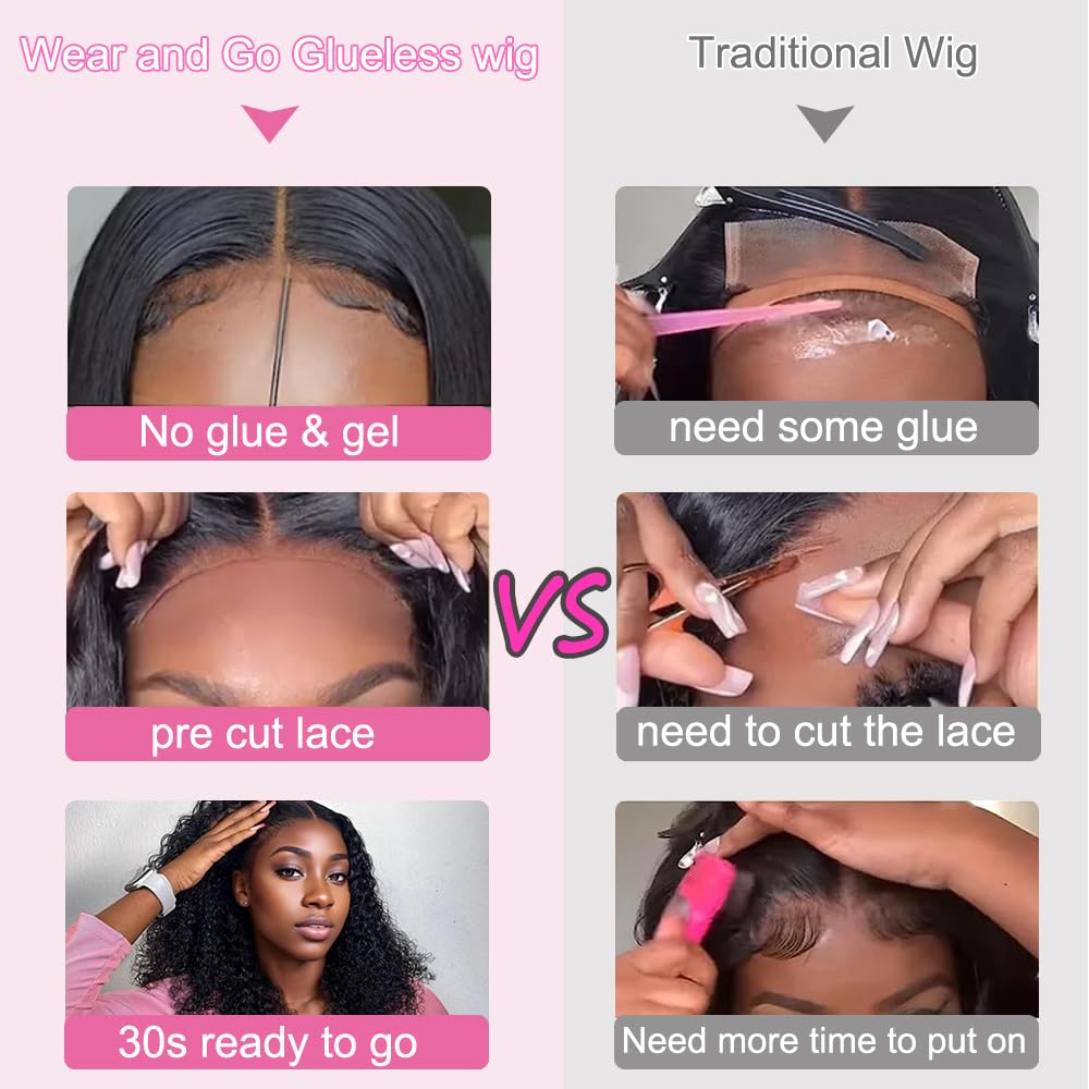 Ablvari Curly Bob Wig pre-plucked knots close-up reveals natural parting for realism.