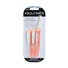 About Face Fold-n-Go Groomers folded compact design for easy storage and travel.
