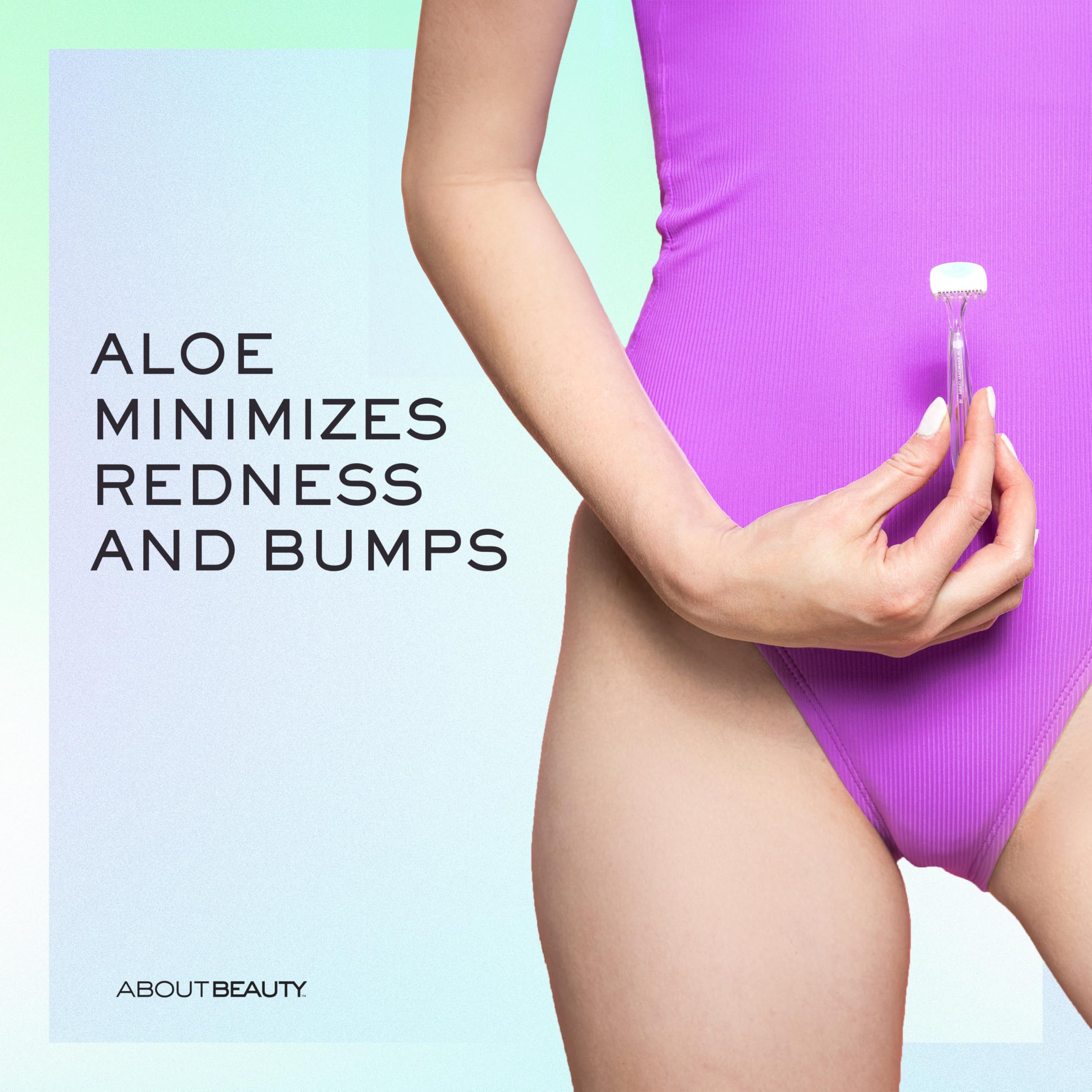 About Face safety-guard ensures fewer nicks and less irritation.