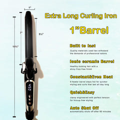 abp ptc heating quick-heat-up indicates rapid readiness for styling.