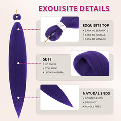 Abrastin braiding hair hot-water setting demo shows styling versatility