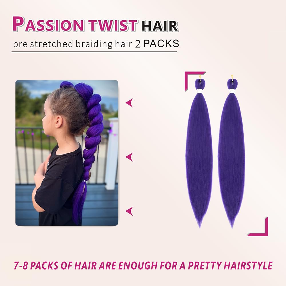 Abrastin prestretched braiding hair demonstrates soft texture for easy handling