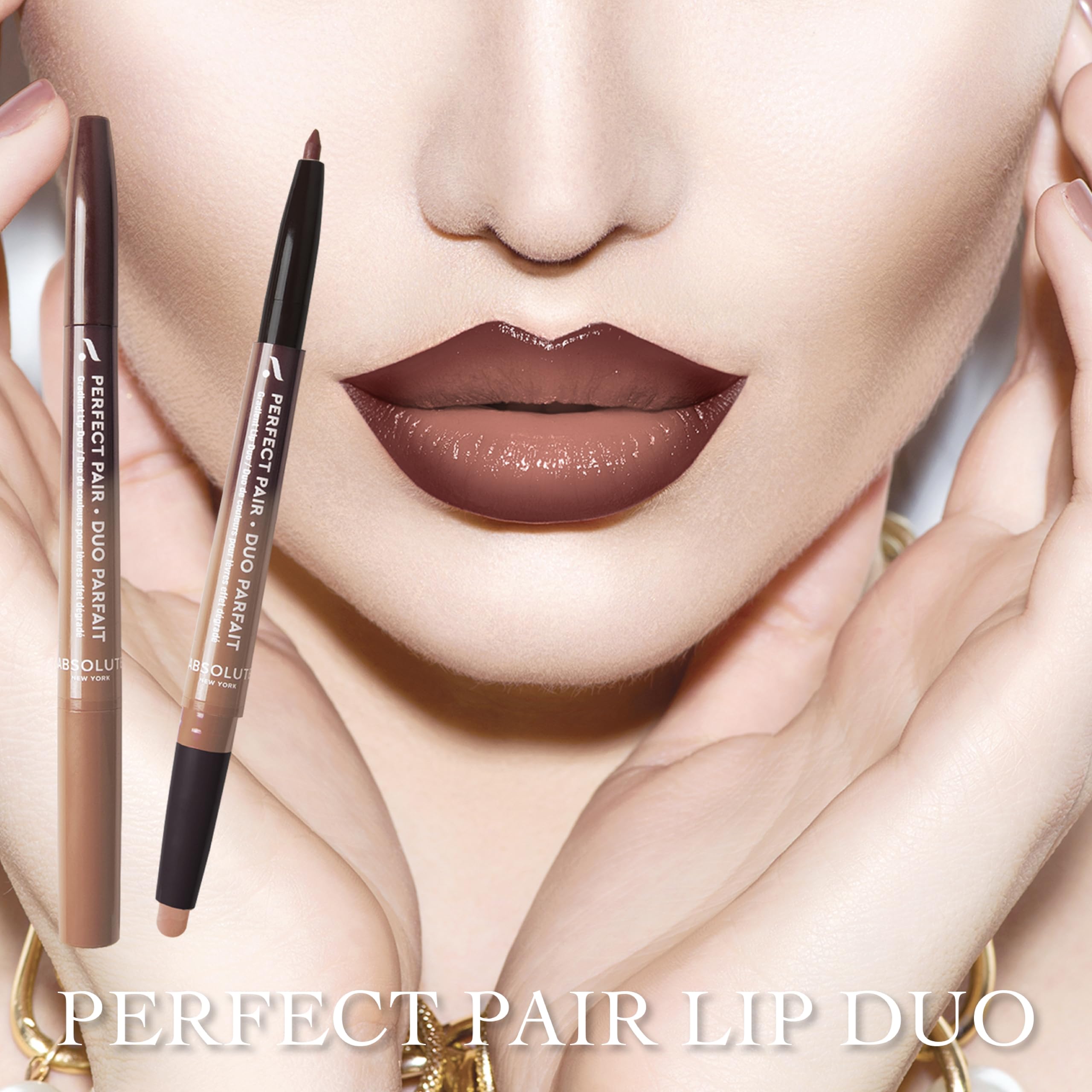 Absolute New York ALD04 deeper shade for enhanced lip contour.