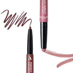 Absolute New York ALD04 lip liner defines edges for a fuller lip look.