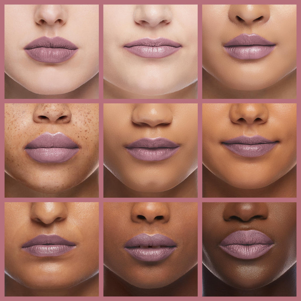 Absolute New York ALD04 packaging close-up for a portable lipstick duo.