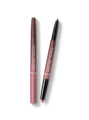 Absolute New York ALD04 satin lipstick swatch for a smooth, even color.