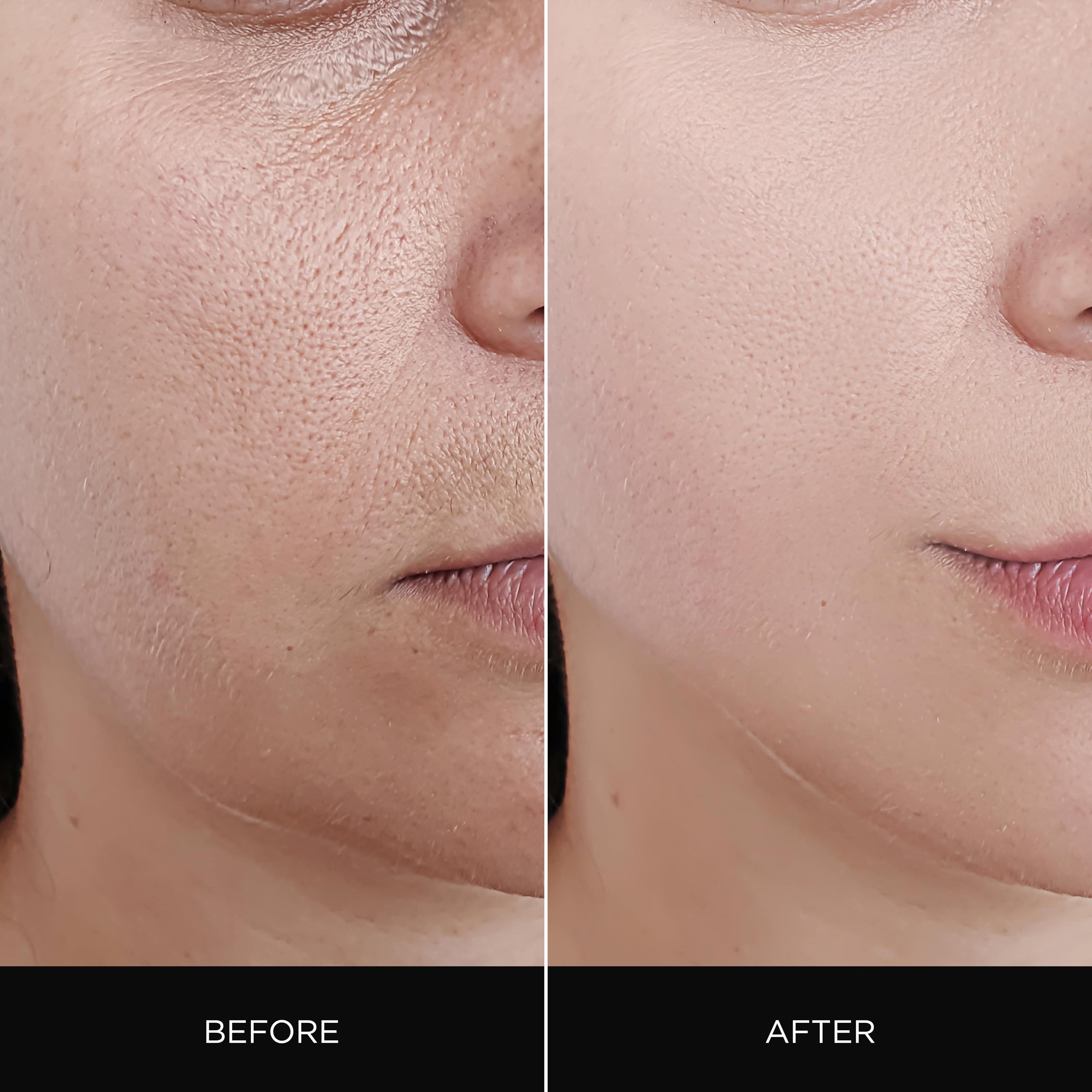 Absolute New York HDSP01 extended wear application on cheeks.