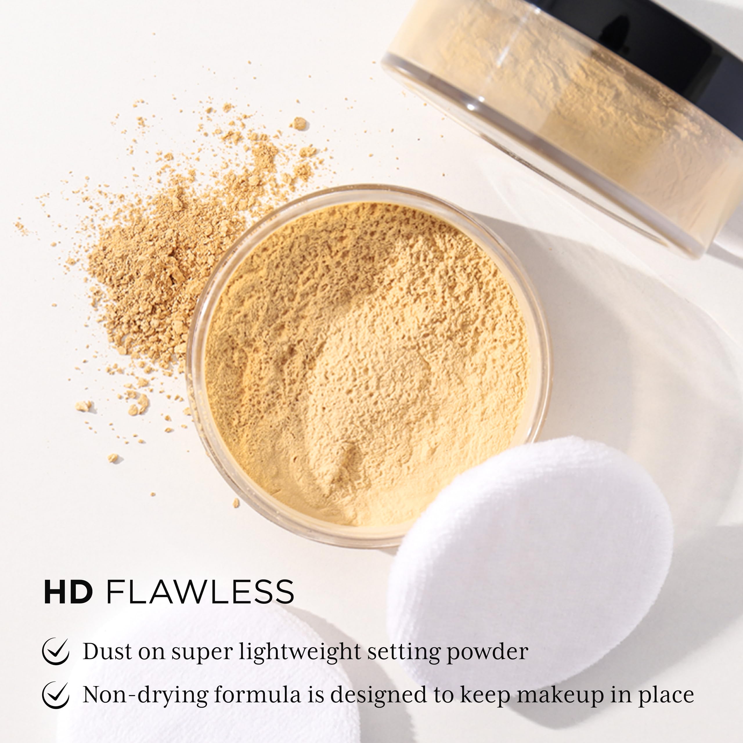 Absolute New York HDSP01 translucent jar close-up for pore-minimizing shine control.