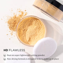 Absolute New York HDSP01 translucent jar close-up for pore-minimizing shine control.