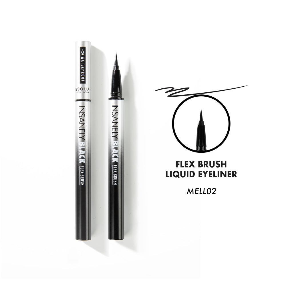 Absolute New York ultra pigmented black shade for bold definition.