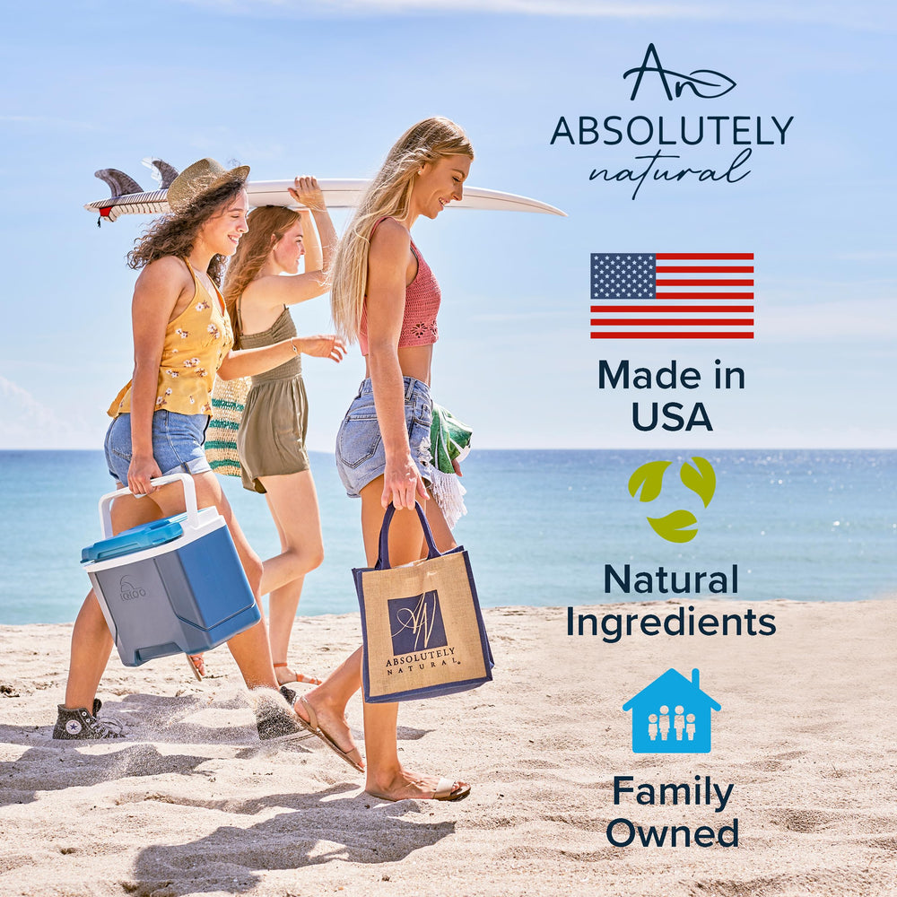 Absolutely Natural Aloe Squalane detail emphasizes soothing, moisture-friendly care.