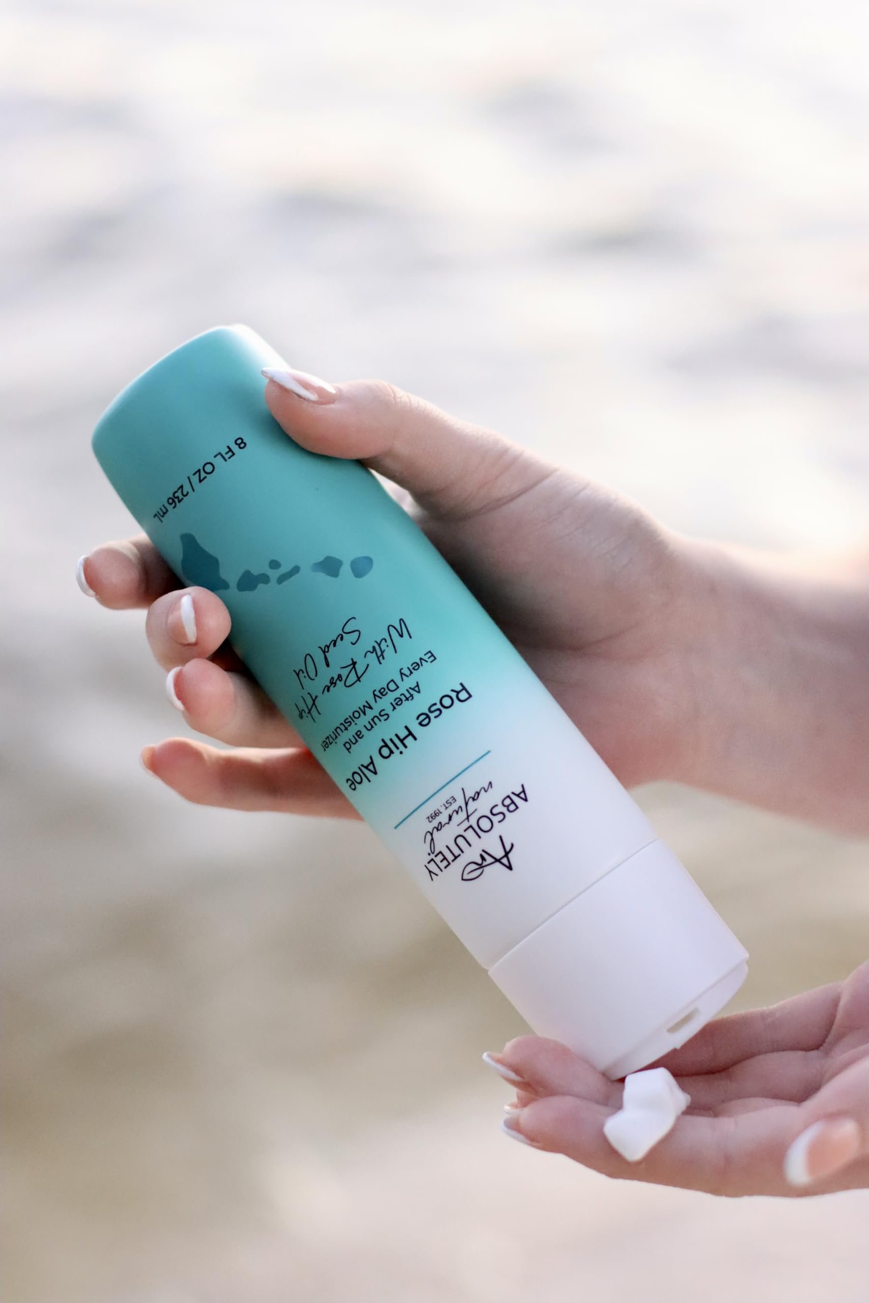 Absolutely Natural brillo natural de bronceado, ayuda a mantener el glow.