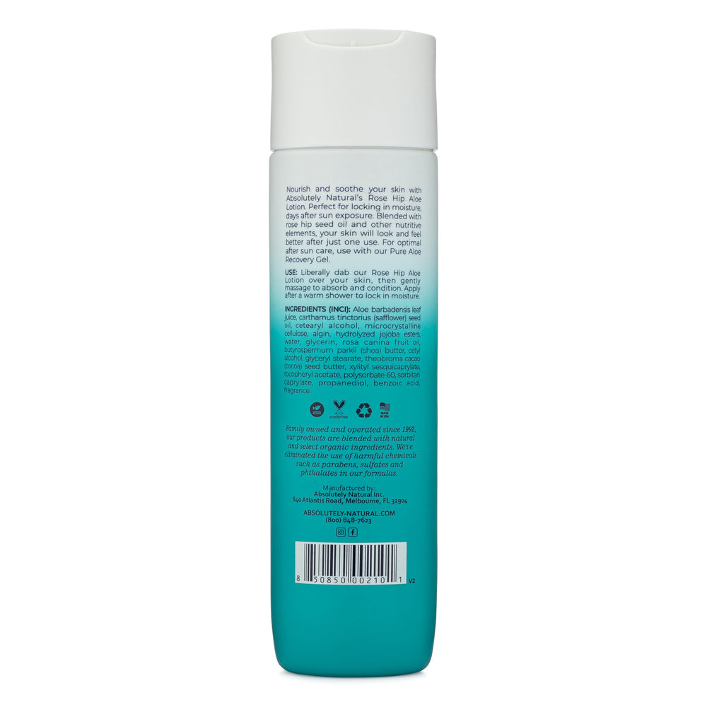 Absolutely Natural envase respetuoso para arrecifes y cruelty-free.