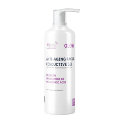 Absonic Glow: botella de 250 ml lista para sesiones de microcorriente.