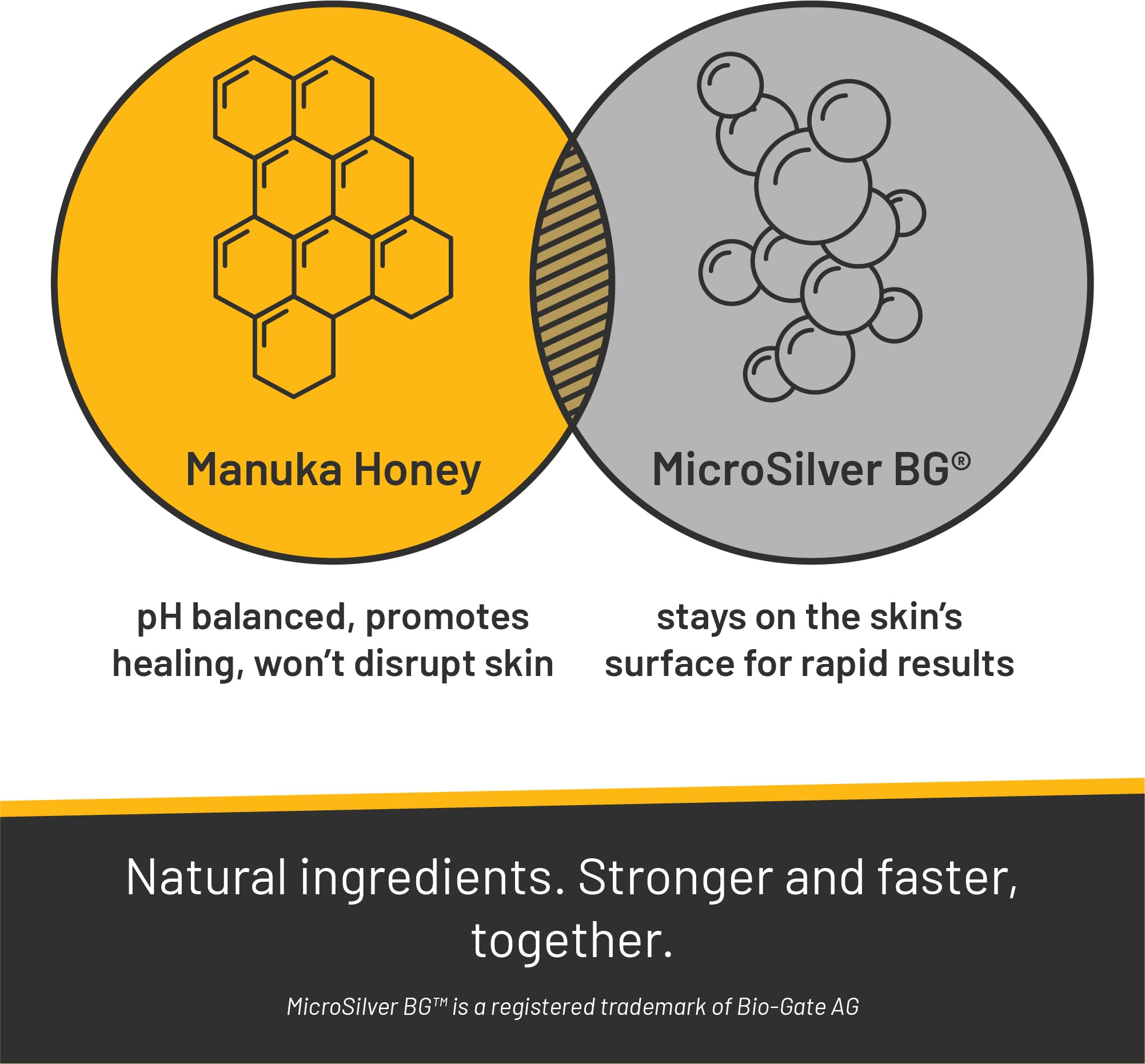 Absorbine Silver Honey Aplicación Espuma: aplicación fácil para alivio suave de la piel.