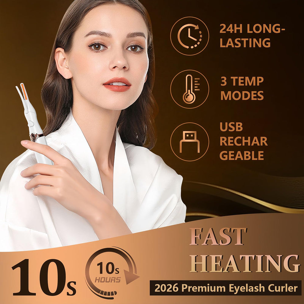 Acavado anti-burn arc comb ensures safe, comfortable curling.