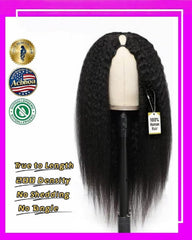 Acbhoa 22inch V-Part Wig drawstring cap close-up for secure, breathable fit.