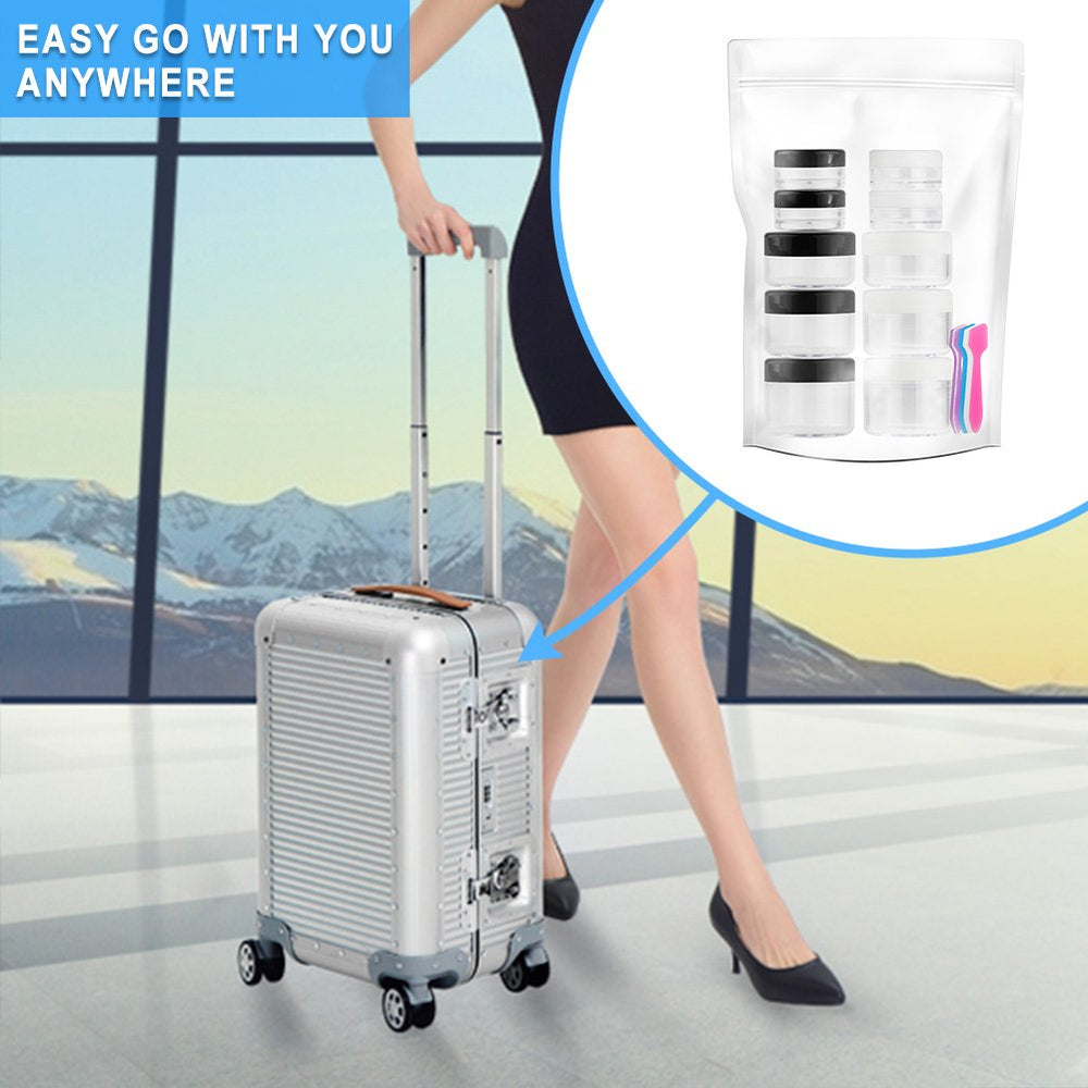Compact design fits purses and backpacks for on-the-go use.