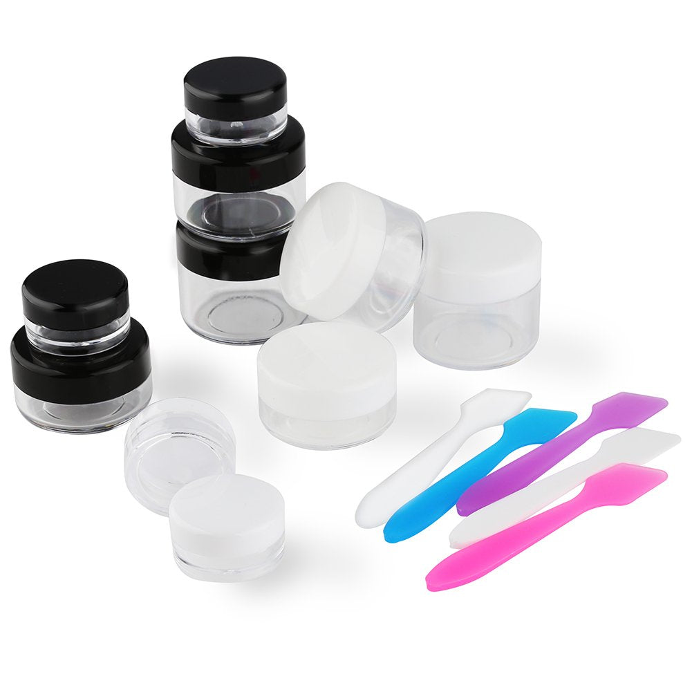 Durable acrylic construction resists breaking during travel.
