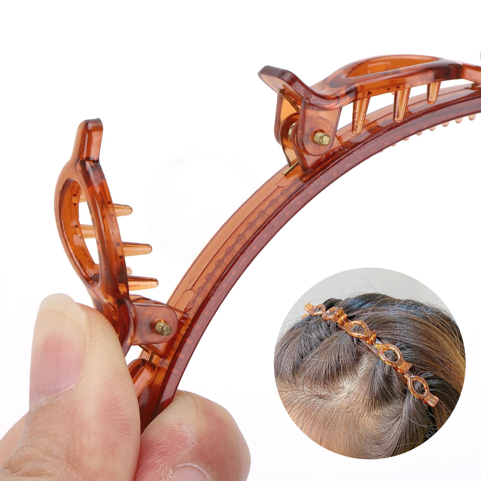 acDesign double-layer design highlights top pins and lower teeth