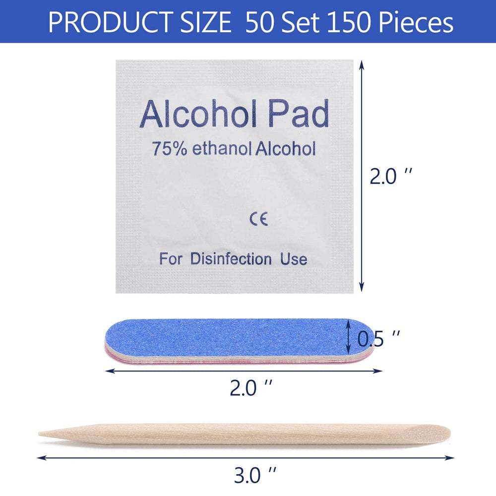 acDesign nail file 100/180 grit: smooth filing for natural and artificial nails.
