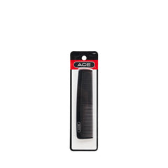 Ace Pocket Comb 5-inch black for on-the-go styling and precise detangling