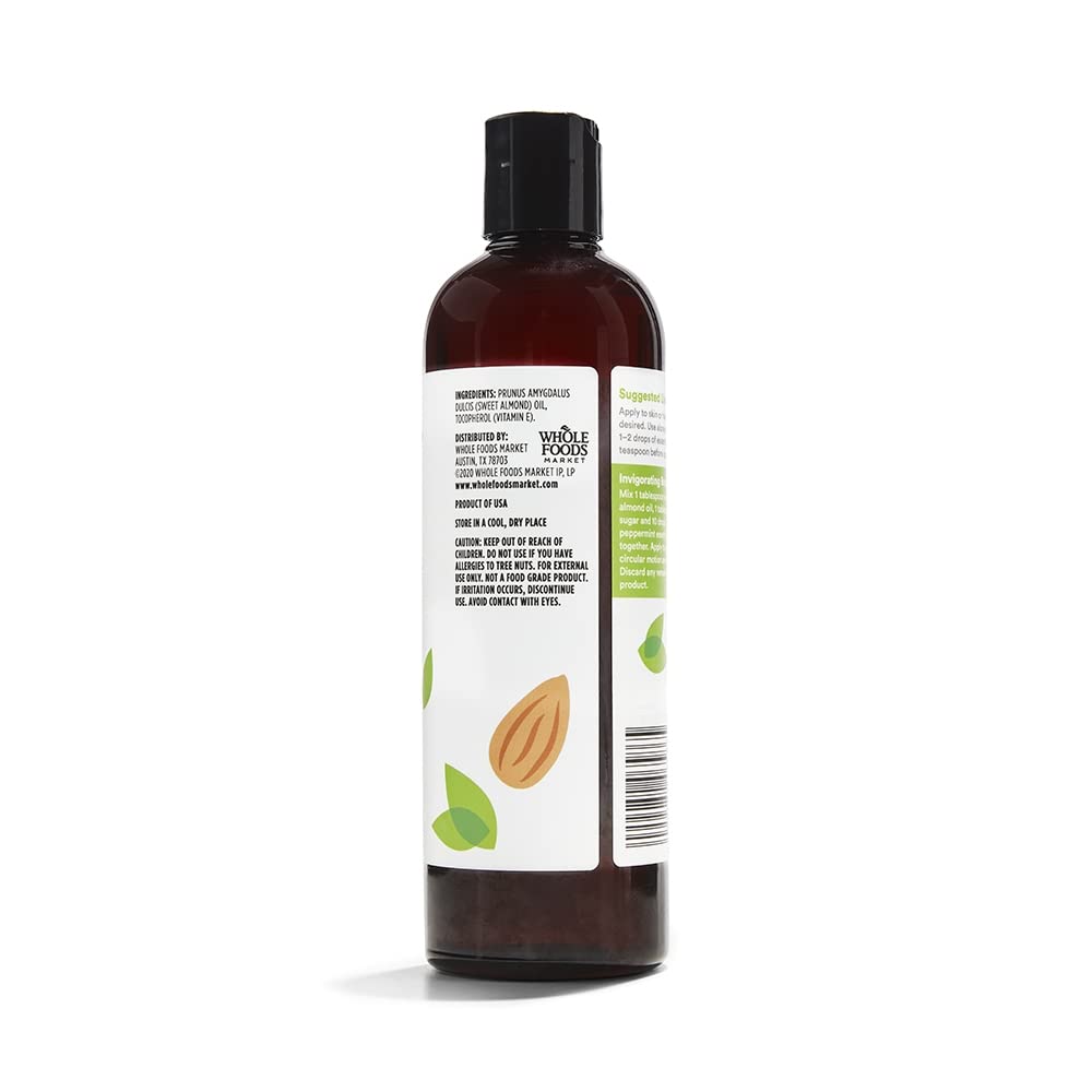 365 Aceite de Almendras Dulces, textura ligera para aplicación diaria en piel.