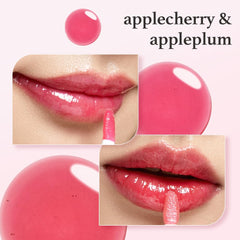 NOONI Aceite labial Appleseed set aplicación, tono sutil para un look natural