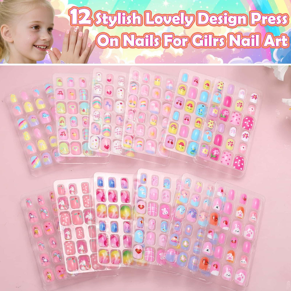 Acejoz diseños de uñas para niñas, 12 patrones brillantes para variar looks cada día.