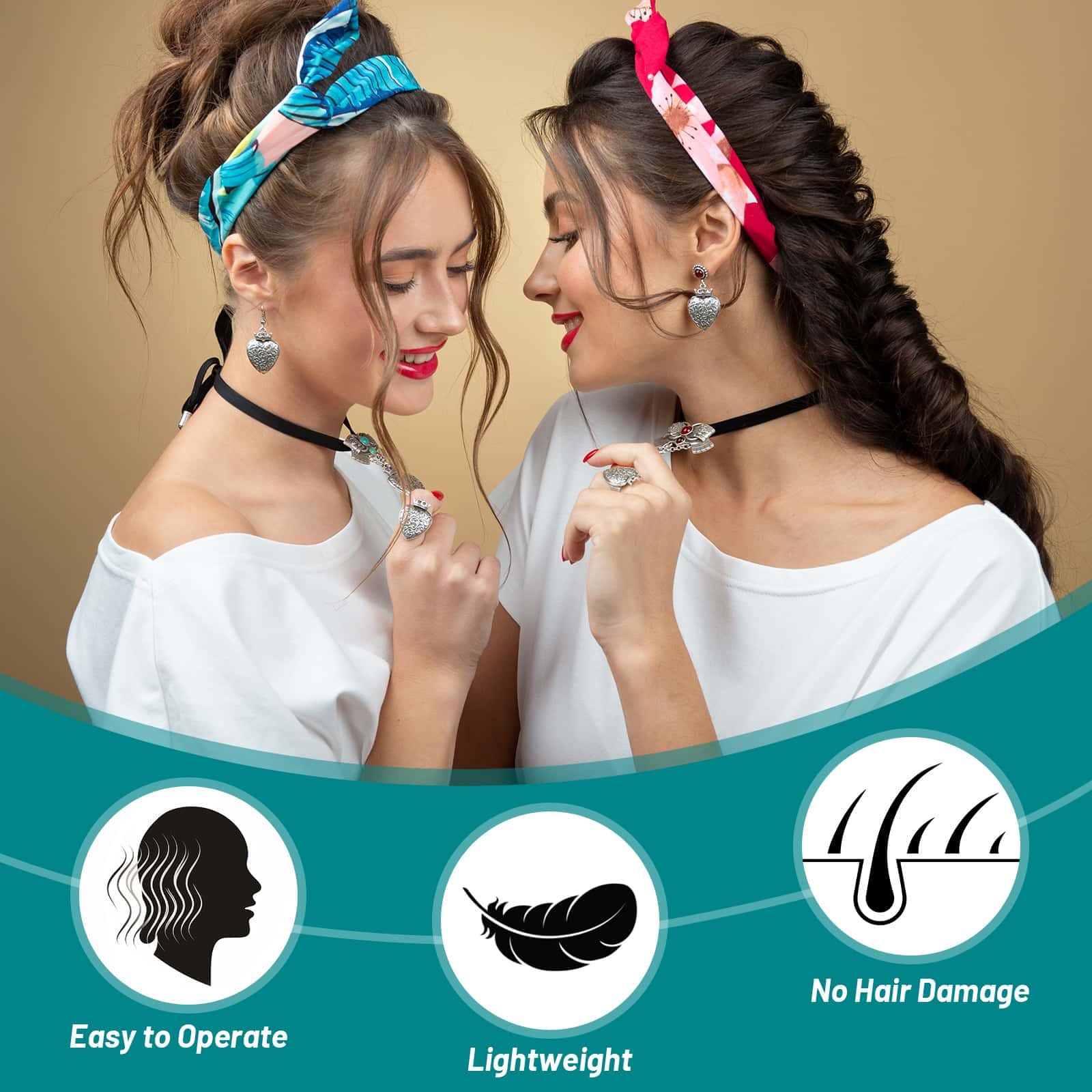 Acejoz small roller size for tight, precise curl definition