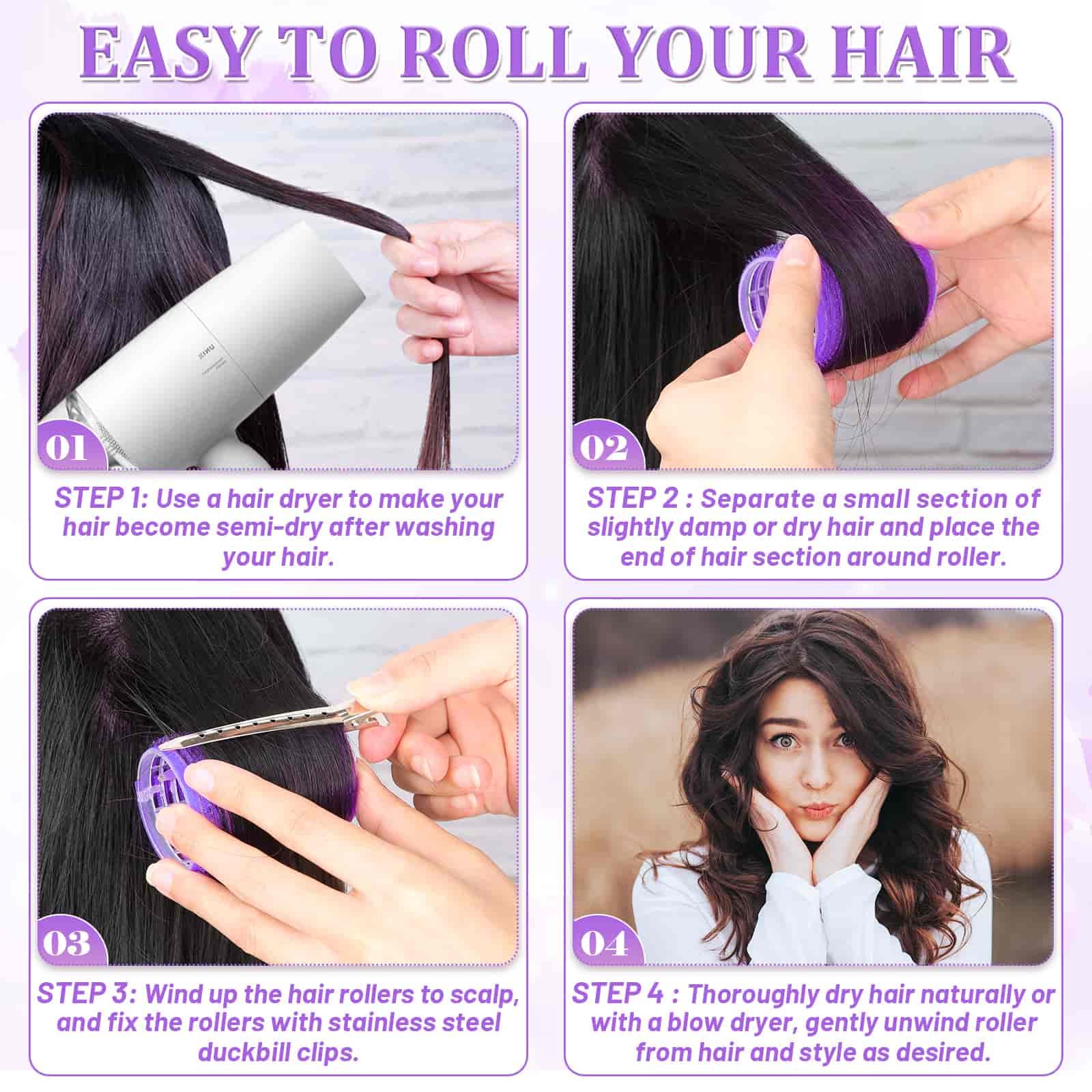 Acejoz enables voluminous curls with no heat usage.