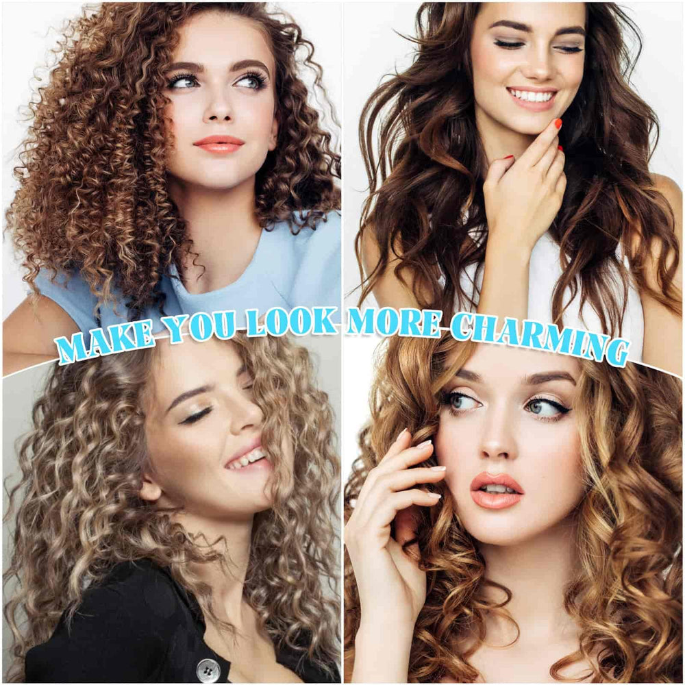 Acejoz heat-free styling set promotes damage-free, at-home curling.
