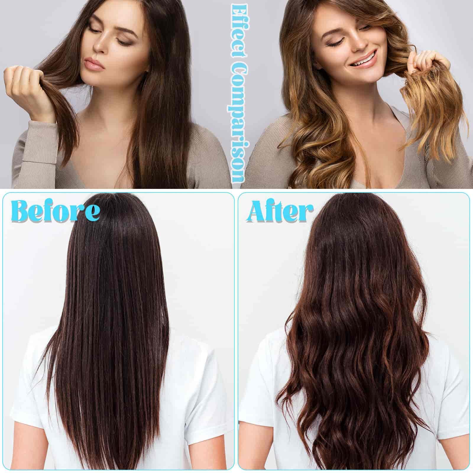 Acejoz long-hair rollers demo shows volume and bounce.