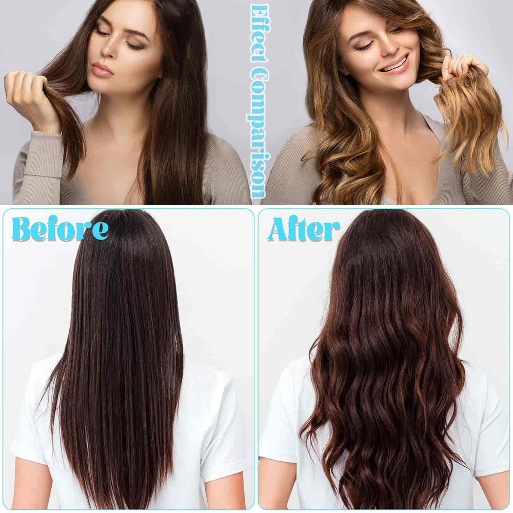 Acejoz long-hair rollers demo shows volume and bounce.