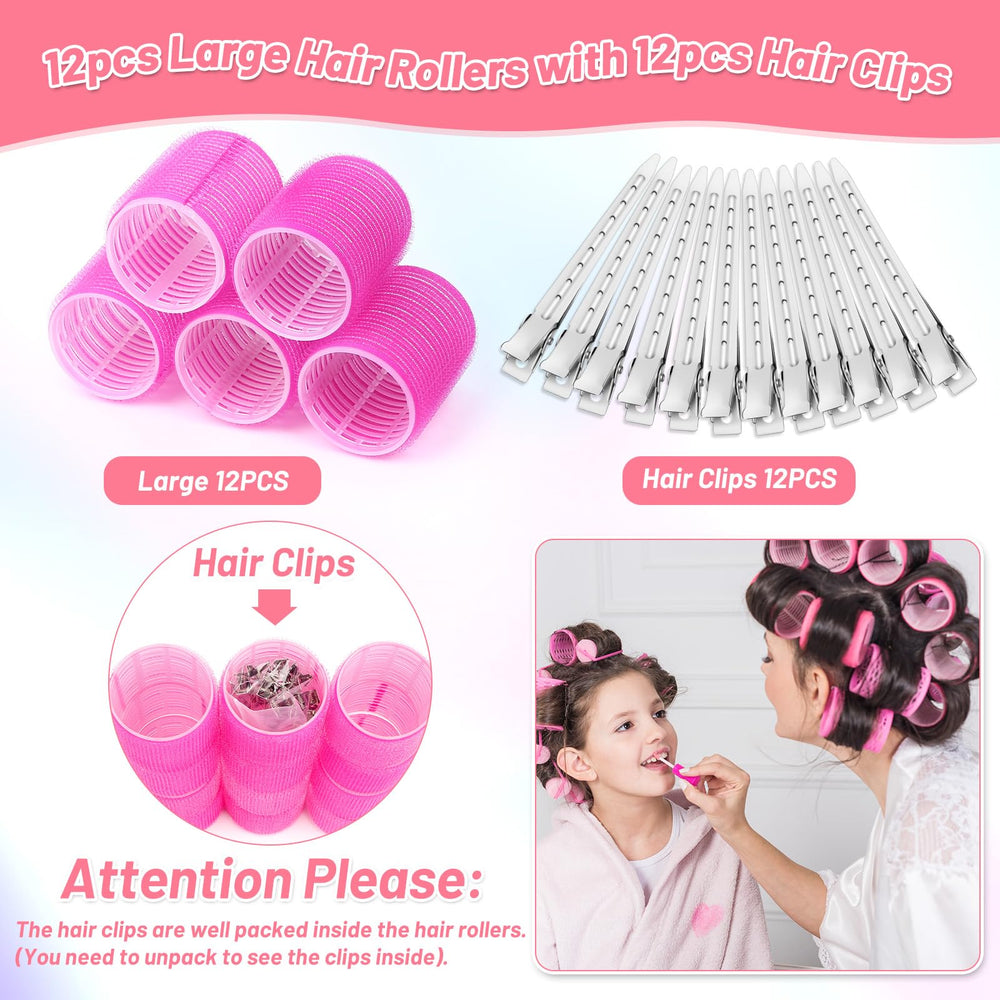 Acejoz curling set packaging with rollers and clips.