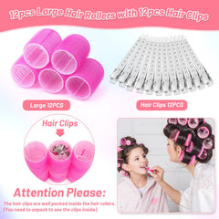Acejoz curling set packaging with rollers and clips.