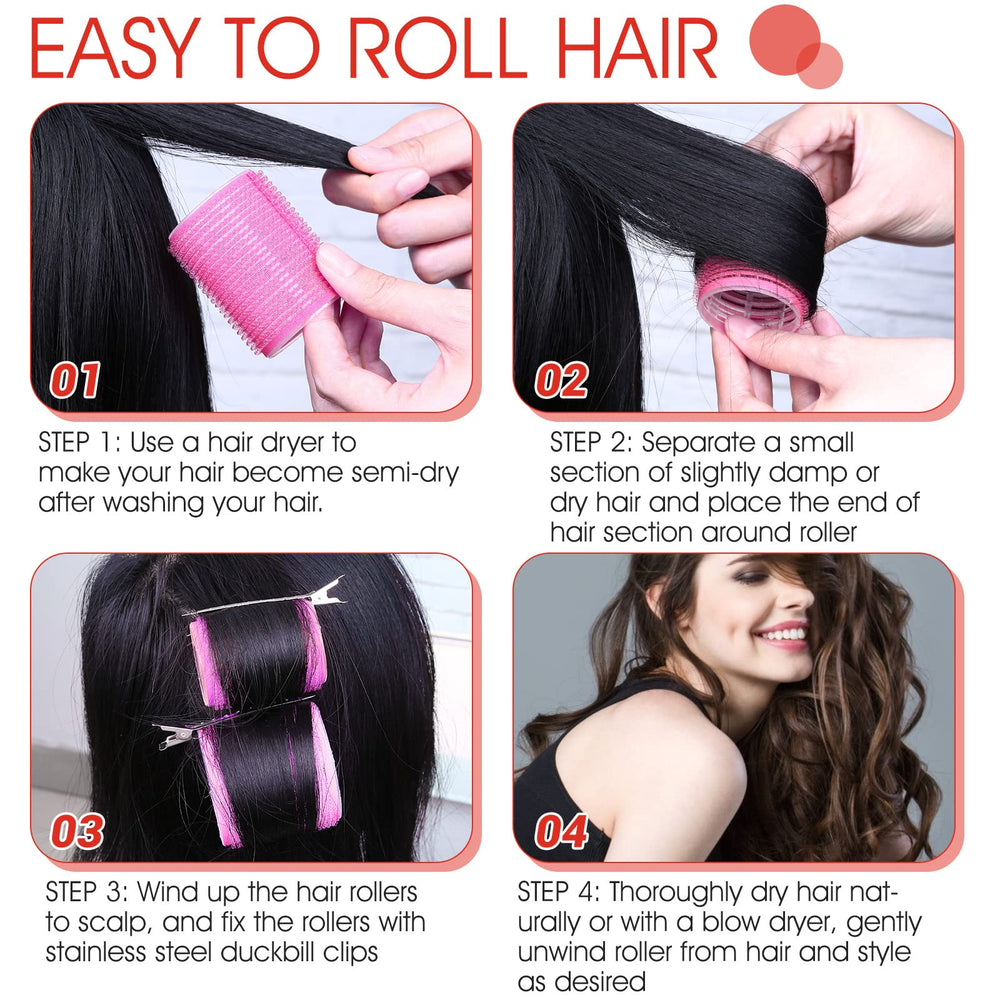 Acejoz rose red color option enables versatile, stylish curling looks.