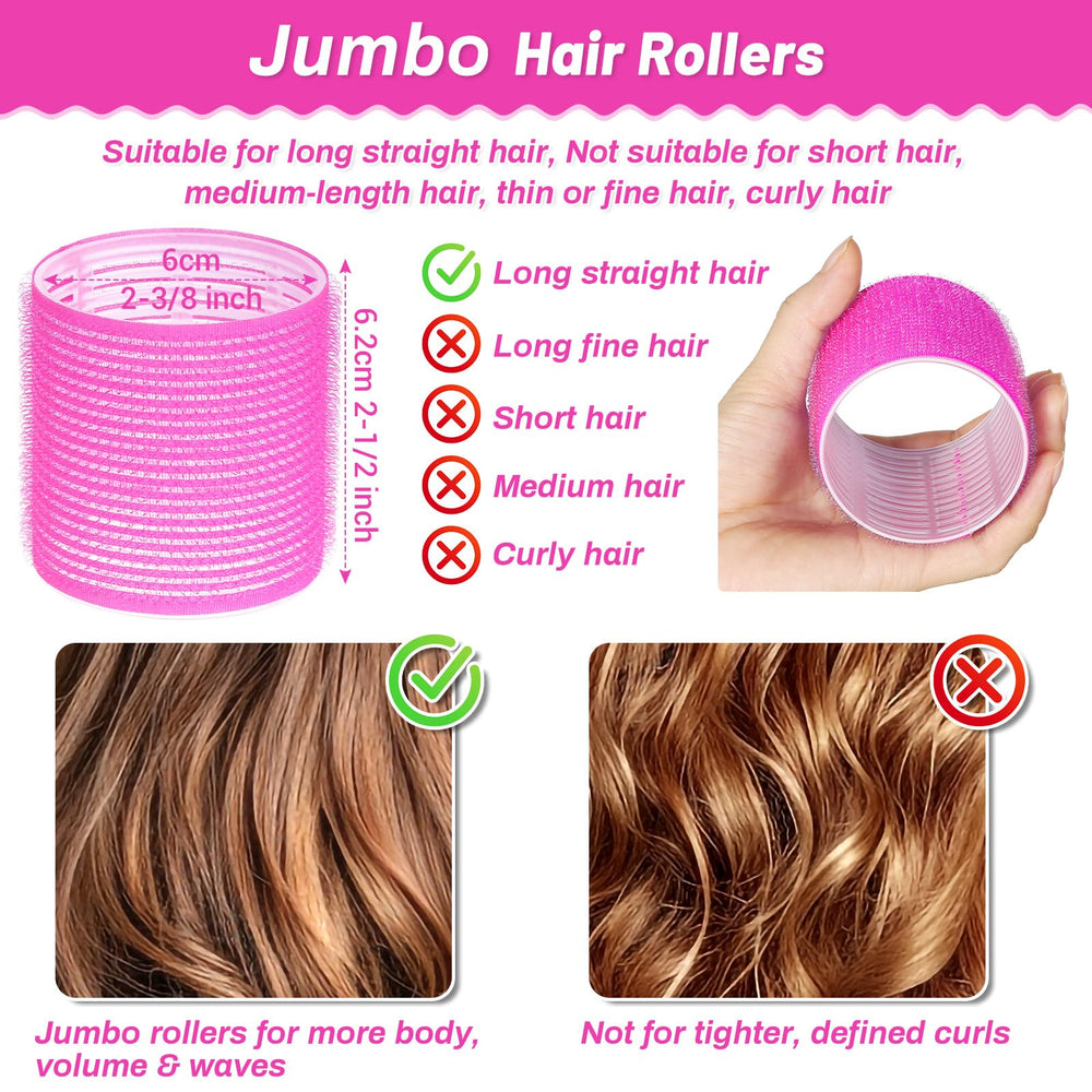 Acejoz self-hold rose-red roller provides easy, secure placement.