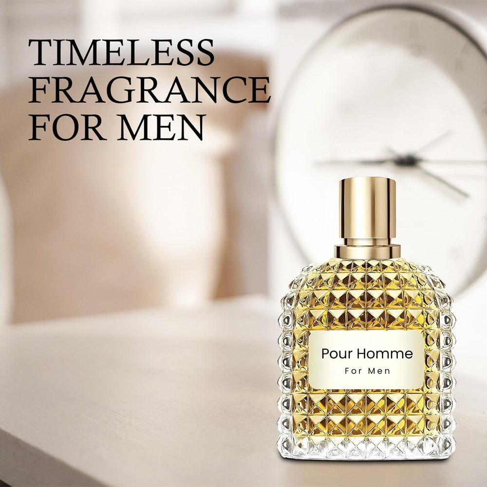 A CENTER Sleek fragrance bottles arranged in premium packaging.