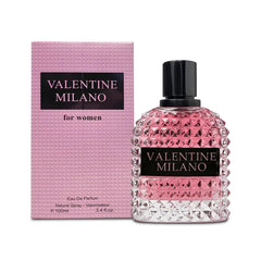A CENTER Milano perfume bottle front view for daily wear with a long-lasting fragrance.