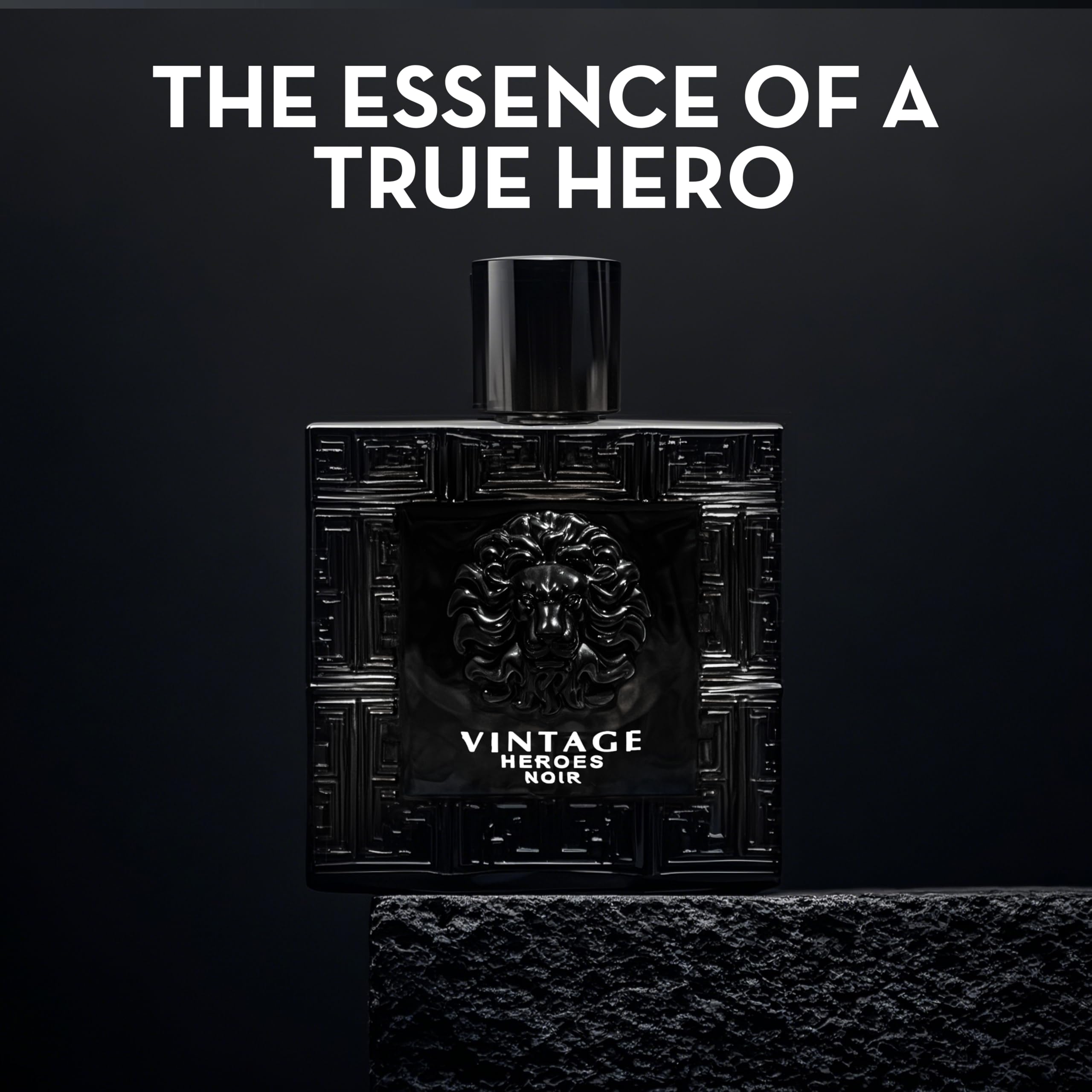 A CENTER Valentine Milano bottle close-up, amber floral focus.