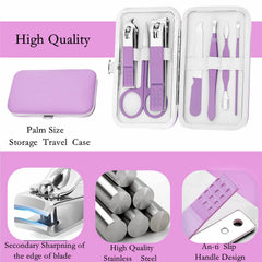 Aceoce cuticle tools in surgical steel for reliable grooming performance.