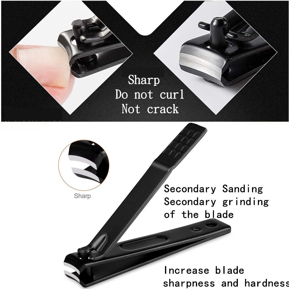 Aceoce nail cleaner and tweezers for precise tidying.
