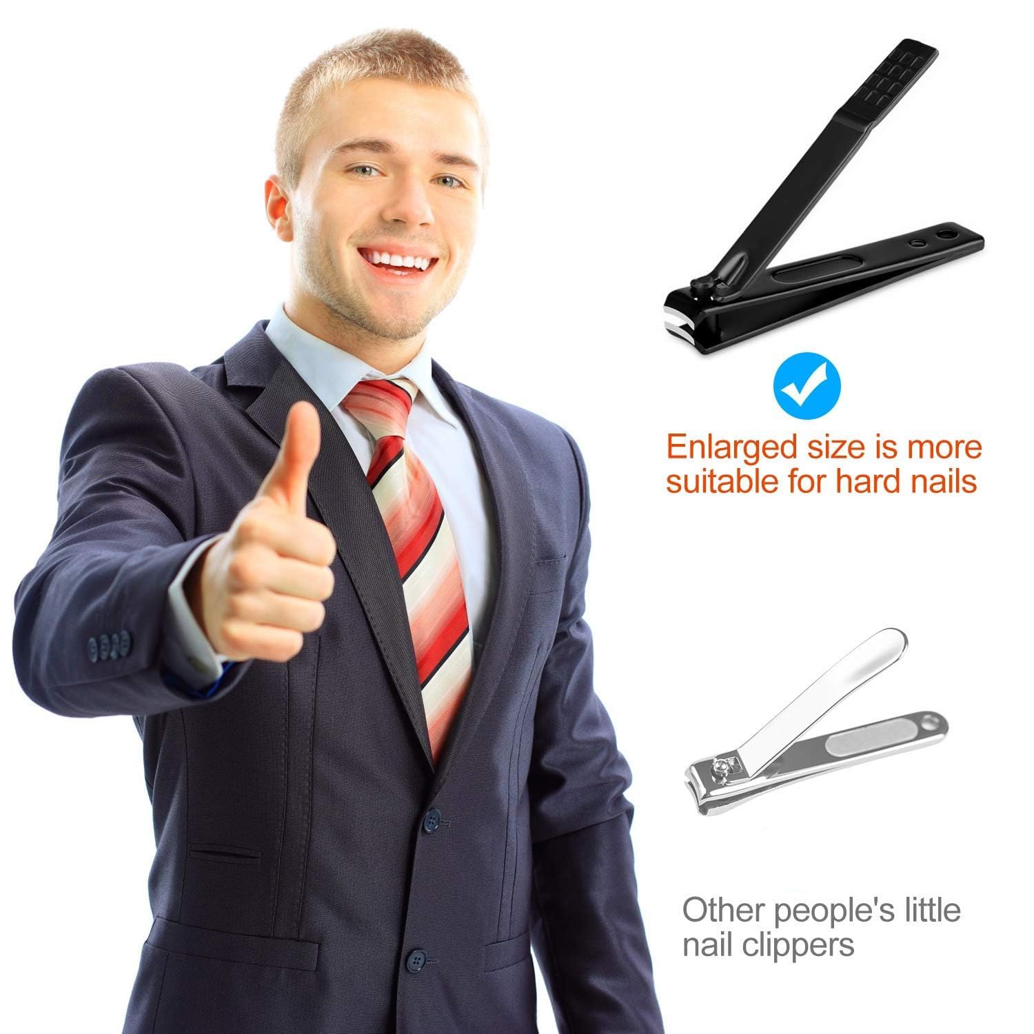 Aceoce nail file and cuticle pusher for smooth edges.