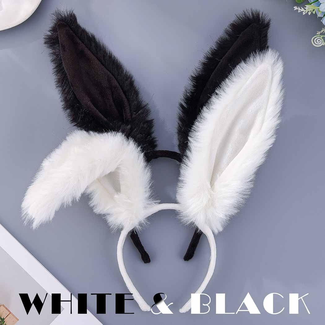 Orejas de conejo blancas Aceorna para fotos, añade encanto sin esfuerzo