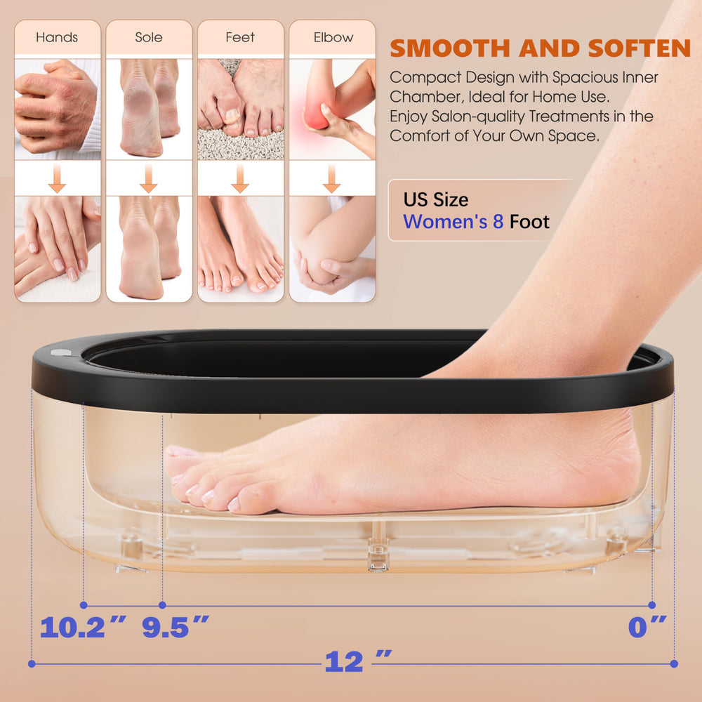 Achzzy paraffin wax machine temperature control ensures precise heat for consistent results